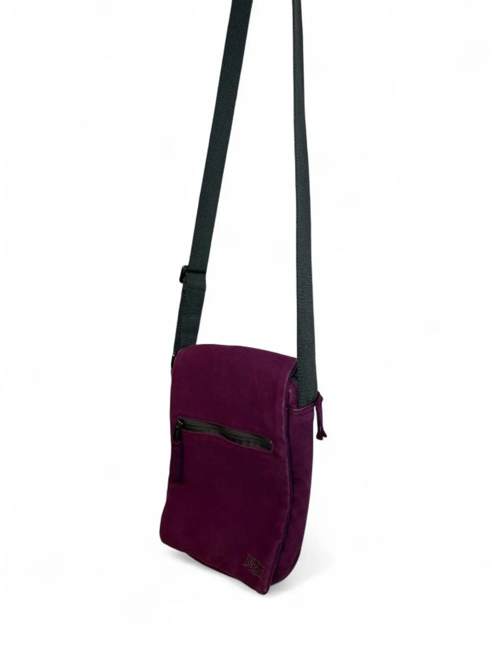 Duluth Trading Co. Purple Canvas Crossbody Bag